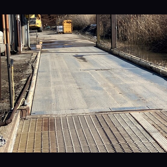 200,000 lb. Avery Weigh-Tronix #IMXT-7012-100T, Steel Deck Truck Scale, 70' long x 12' wide, 90,000 lb. CLC - Image 5