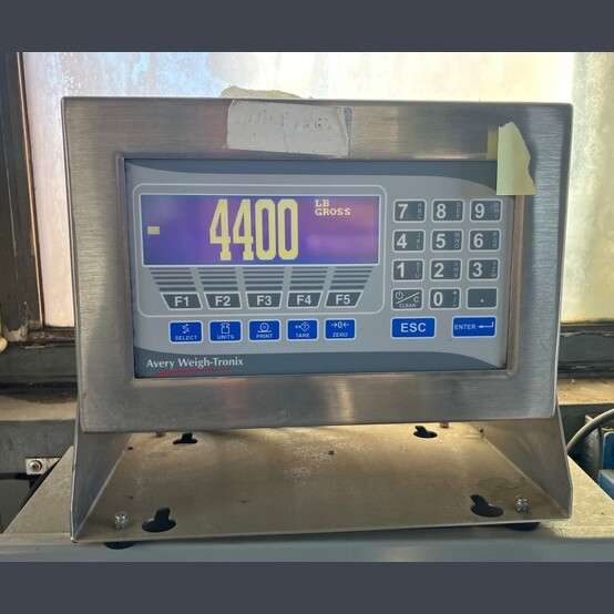200,000 lb. Avery Weigh-Tronix #IMXT-7012-100T, Steel Deck Truck Scale, 70' long x 12' wide, 90,000 lb. CLC - Image 9