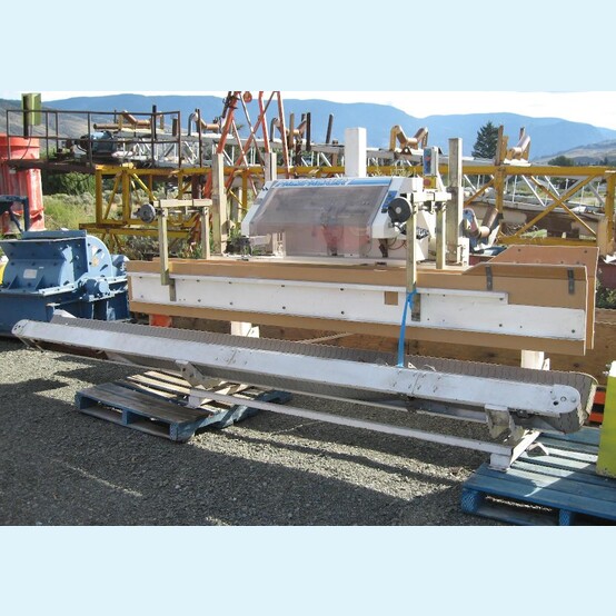 Pacepacker #1733, Top Form Bag Presenter, 172" L x 12" width conveyor, (2) 7.5" width plastic belts, 120" bag - Image 2