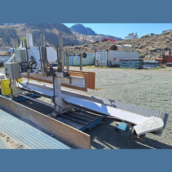 Pacepacker #1733, Top Form Bag Presenter, 172" L x 12" width conveyor, (2) 7.5" width plastic belts, 120" bag - Image 5