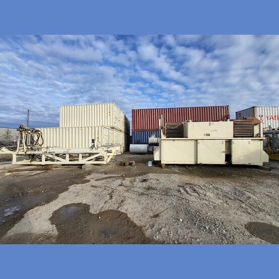 616 GPM, 1,465 PSI, Schwing Bioset #KSP-220, Piston Sludge Pump, L-ROCK valve, 6" pressure outlet, 400 HP - Image 2