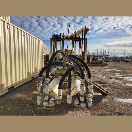 616 GPM, 1,465 PSI, Schwing Bioset #KSP-220, Piston Sludge Pump, L-ROCK valve, 6" pressure outlet, 400 HP - Image 4