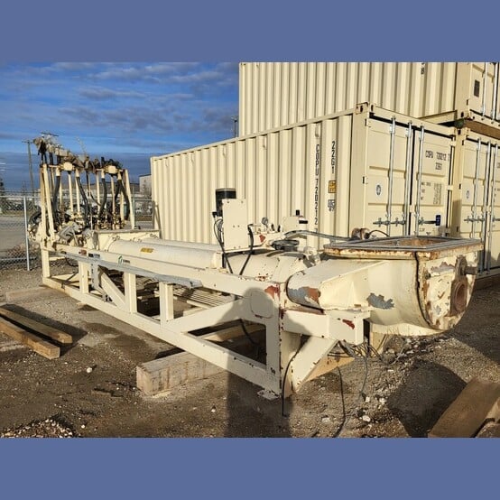 616 GPM, 1,465 PSI, Schwing Bioset #KSP-220, Piston Sludge Pump, L-ROCK valve, 6" pressure outlet, 400 HP - Image 10