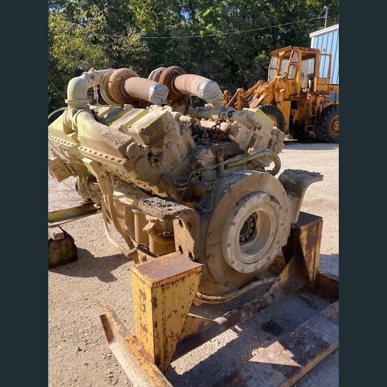 925 HP Cummins #KT38-C, Diesel Engine, 2100 RPM, 12-Cyl V-type, 38 liter, 6-1/4" bore x 6-1/4" stroke, 4,867 - Image 3