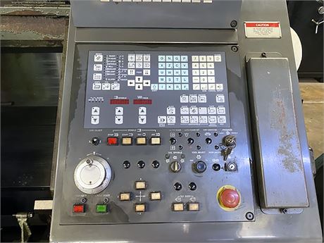 Mazak #QT-20, CNC lathe, 17.5" swing, 8" chuck, 2.44" bore, 12" diameter, 20.12" length, 20 HP, 5000 RPM, 12 - Image 6