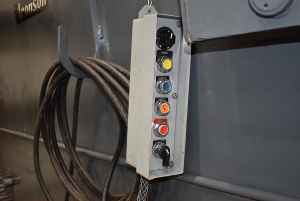 120000 lb. Aronson #AB-1200, welding positioner, 12" COG, remote hand pendant controller - Image 3
