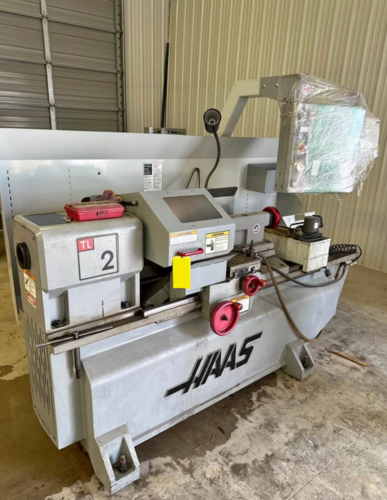 Haas #TL-2, CNC Lathe, 20" swing, 48" machining length, 16" turning diameter, 8" chuck, 12 HP, 2000 RPM - Image 1