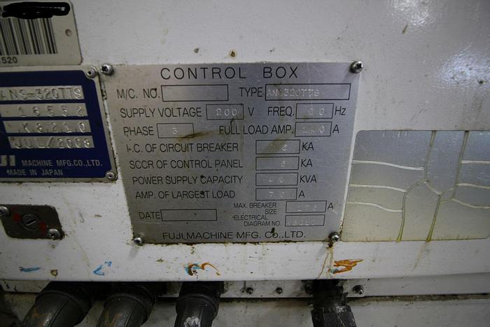 Fuji #ANS-320TTS, CNC Turning Center, Twin Spindle, 7" diameter x 23" L max, 3500 RPM, 8" Chuck, automatic - Image 4