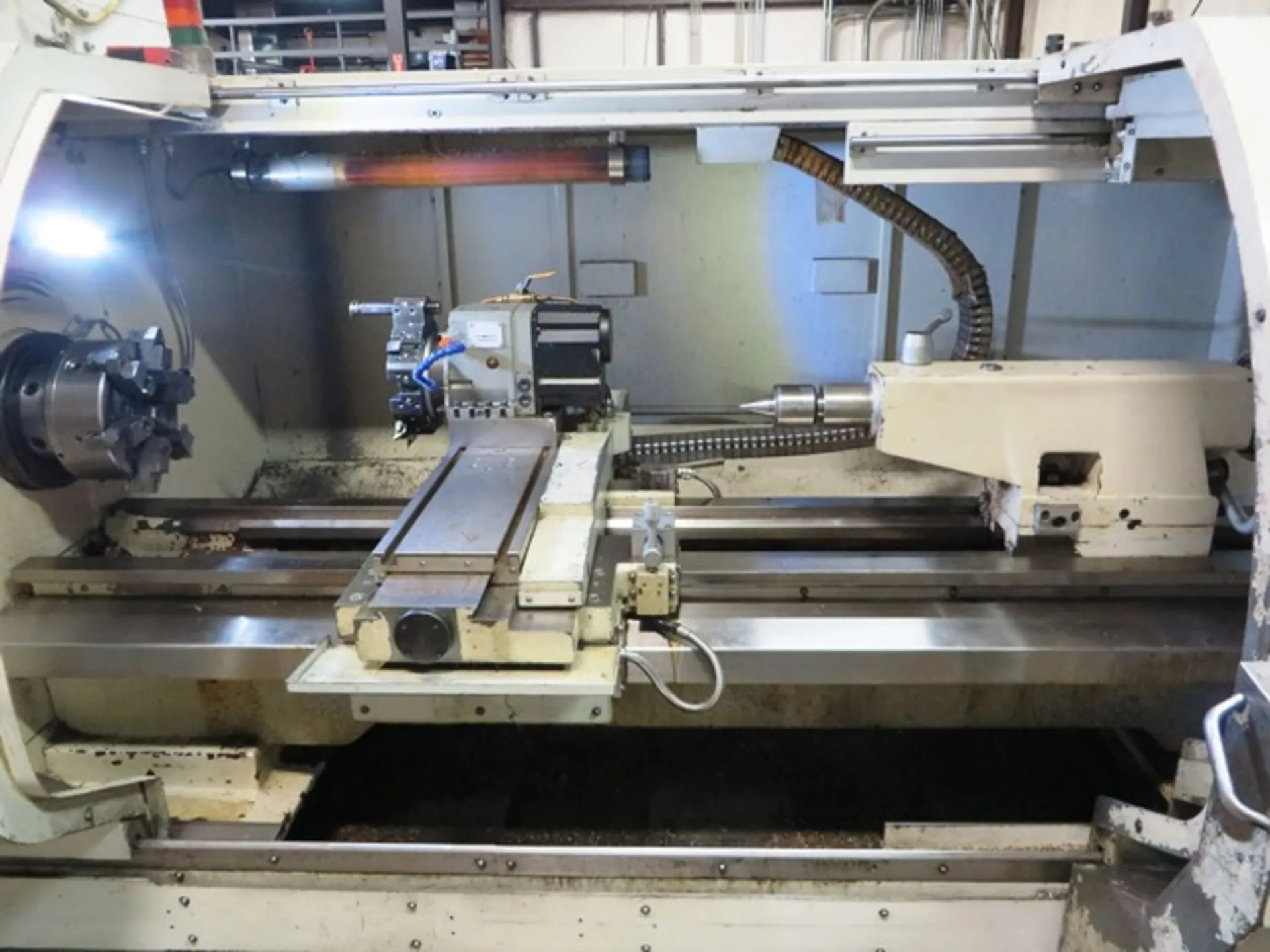19"/27.9" x 60" Milltronics #ML18/60, CNC Gap Lathe, 24 HP, 100-2600 RPM, 7200 cnc, tailstock, 2010 - Image 9