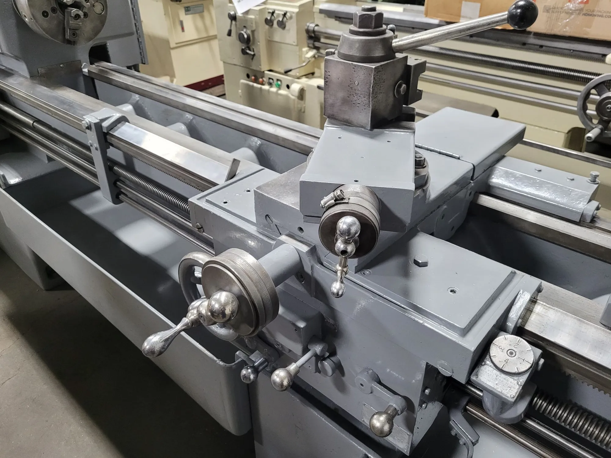 19" x 102" LeBlond #19-Regal, Engine Lathe, 10 HP, 25-1000 RPM, 10" 3-Jaw chuck, Follow Rest, 3x Steady Rest - Image 1