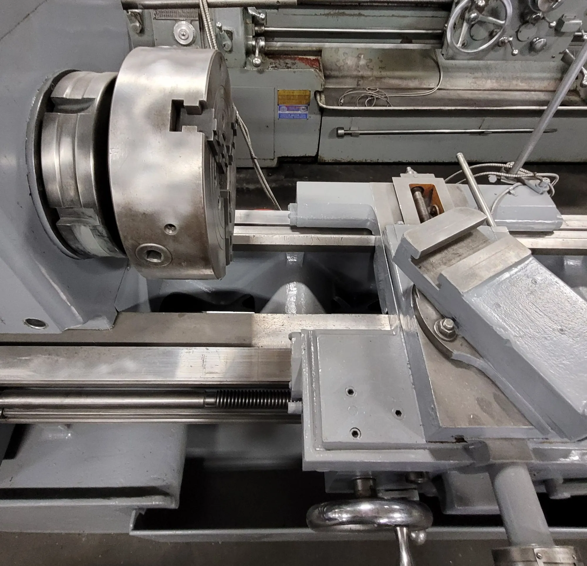 20" x 82" LeBlond Makino #Regal-19, Servo Shift Engine Lathe, 3" Bore, 12" Chuck, digital read out - Image 10