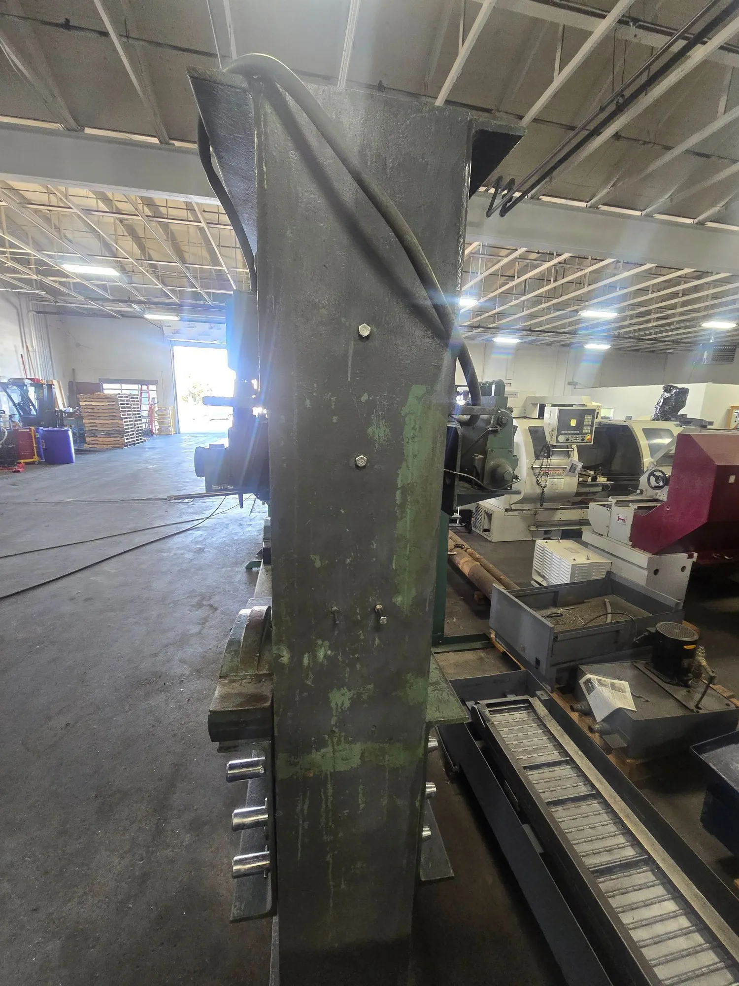 150 Ton, Dake #5-150A, Hydraulic H-Frame Press, 16" stroke, 24-3/4" Horiz. Travel, 220/440 V., 3 Ph., 3,000 - Image 4