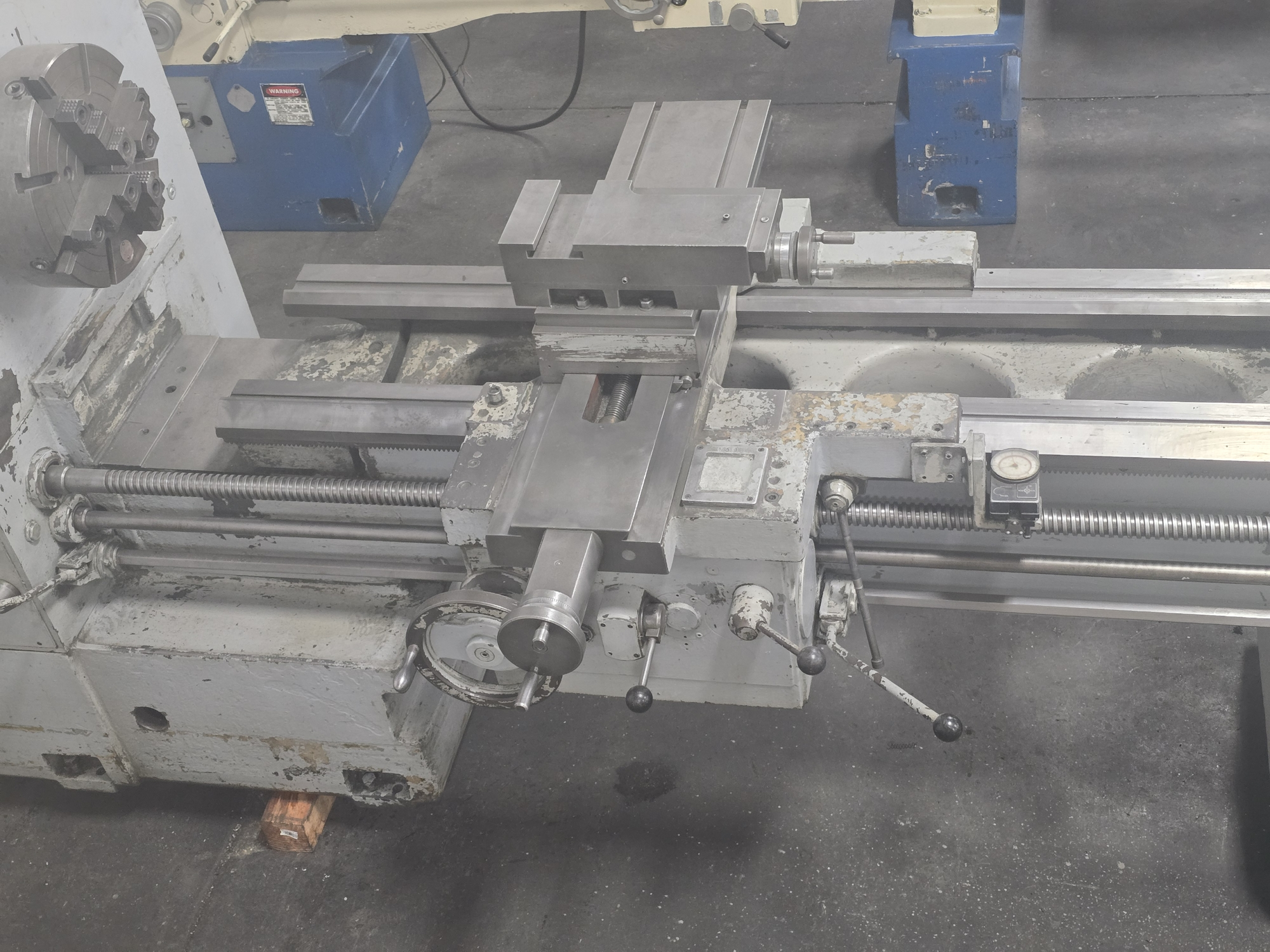 26"/29" x 75" Summit #26-4x60, Gap Bed Lathe, 4.125" Bore, 4-Jaw Chuck, 230 V., inch/metric thread - Image 3