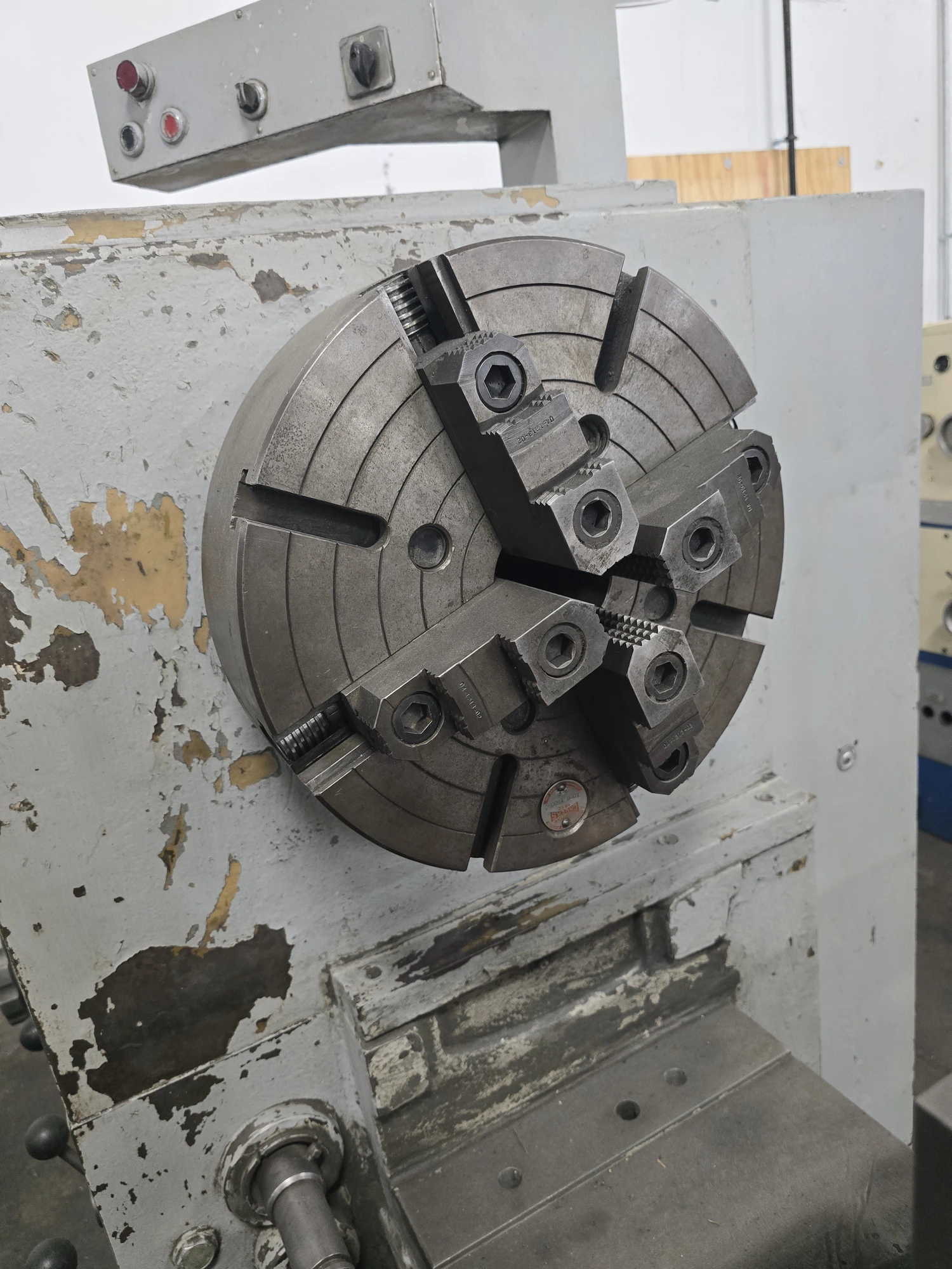 26"/29" x 75" Summit #26-4x60, Gap Bed Lathe, 4.125" Bore, 4-Jaw Chuck, 230 V., inch/metric thread - Image 8