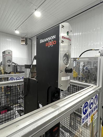 Branson #2000X, Ultrasonic Welder, 2500W, Enclosed Stand, 2020 - Image 2