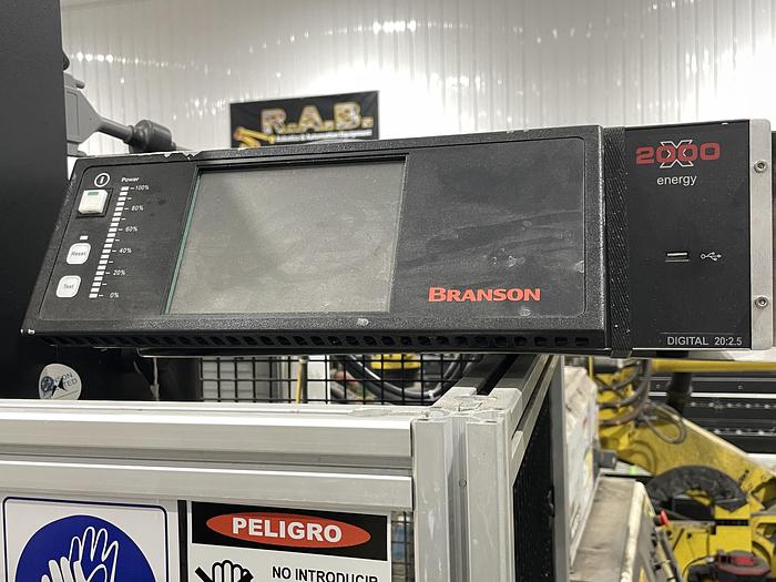 Branson #2000X, Ultrasonic Welder, 2500W, Enclosed Stand, 2020 - Image 8