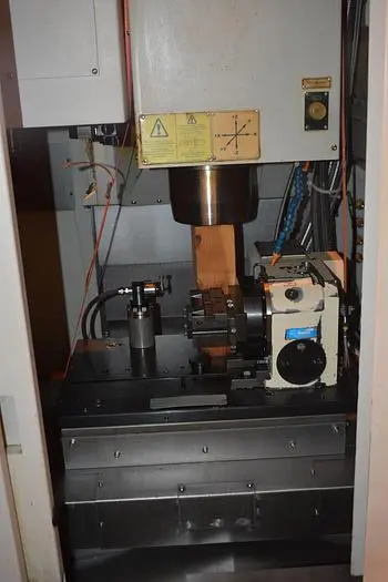 Bridgeport/Hardinge #GX-300, 4-Axis CNC vertical machining center, 11.8" X, 15.8" Y, 16.9" Z, Fanuc Control - Image 2