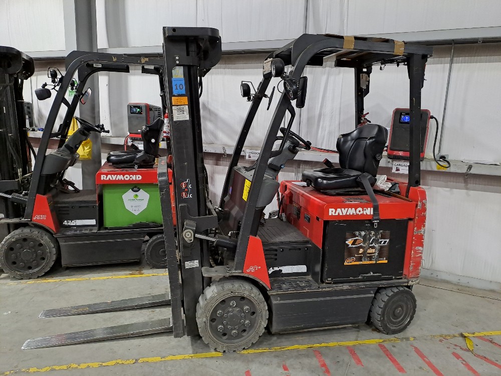 4000 lb. Raymond #4750C50S, electric forklift, 20' lift height, battery not included, Serial No. 475-21-13788 - Image 1