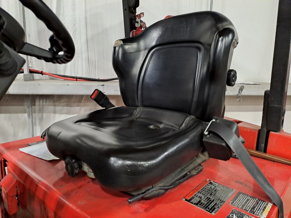 4000 lb. Raymond #4750C50S, electric forklift, 20' lift height, battery not included, Serial No. 475-21-13788 - Image 8
