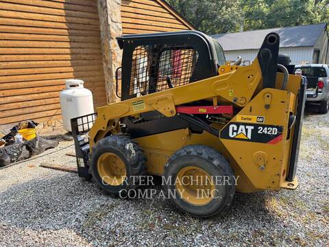 Cat 242D, Skid Steer Loader, 2593 hours, S/N: DZT00709, 2014 - Image 4