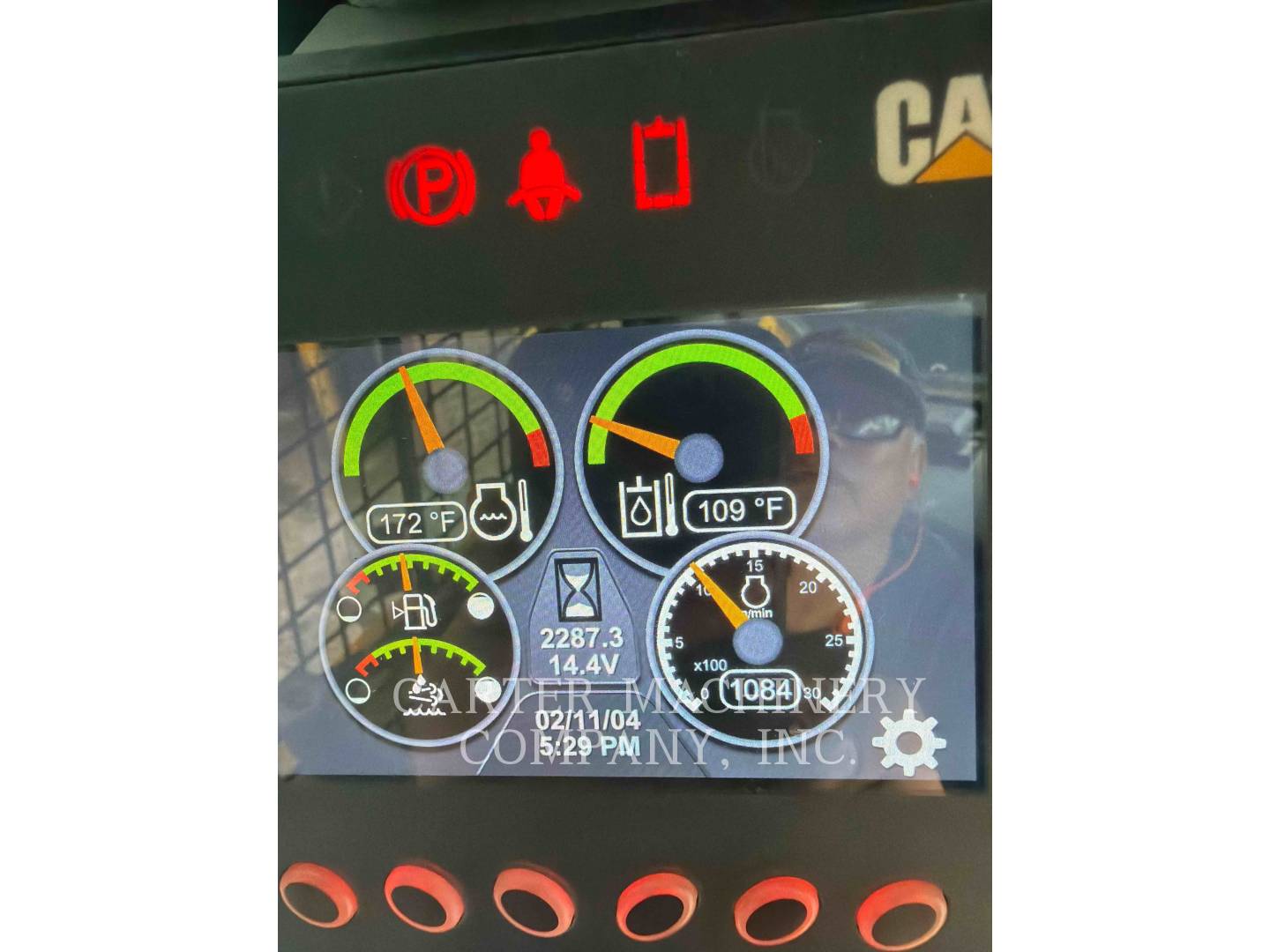 Cat 272D3XE, Skid Steer Loader, 2287 hours, S/N: TY400194, 2022 - Image 5