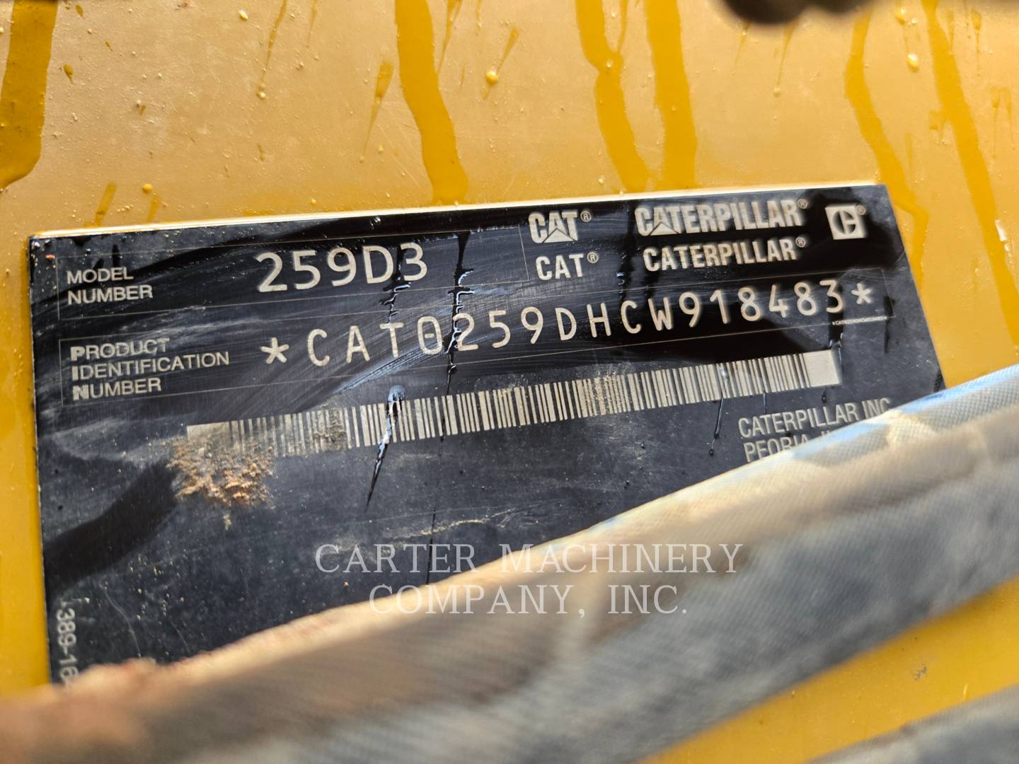 Caterpillar 259D3, 238 hours, S/N: CW918483, 2022 - Image 6