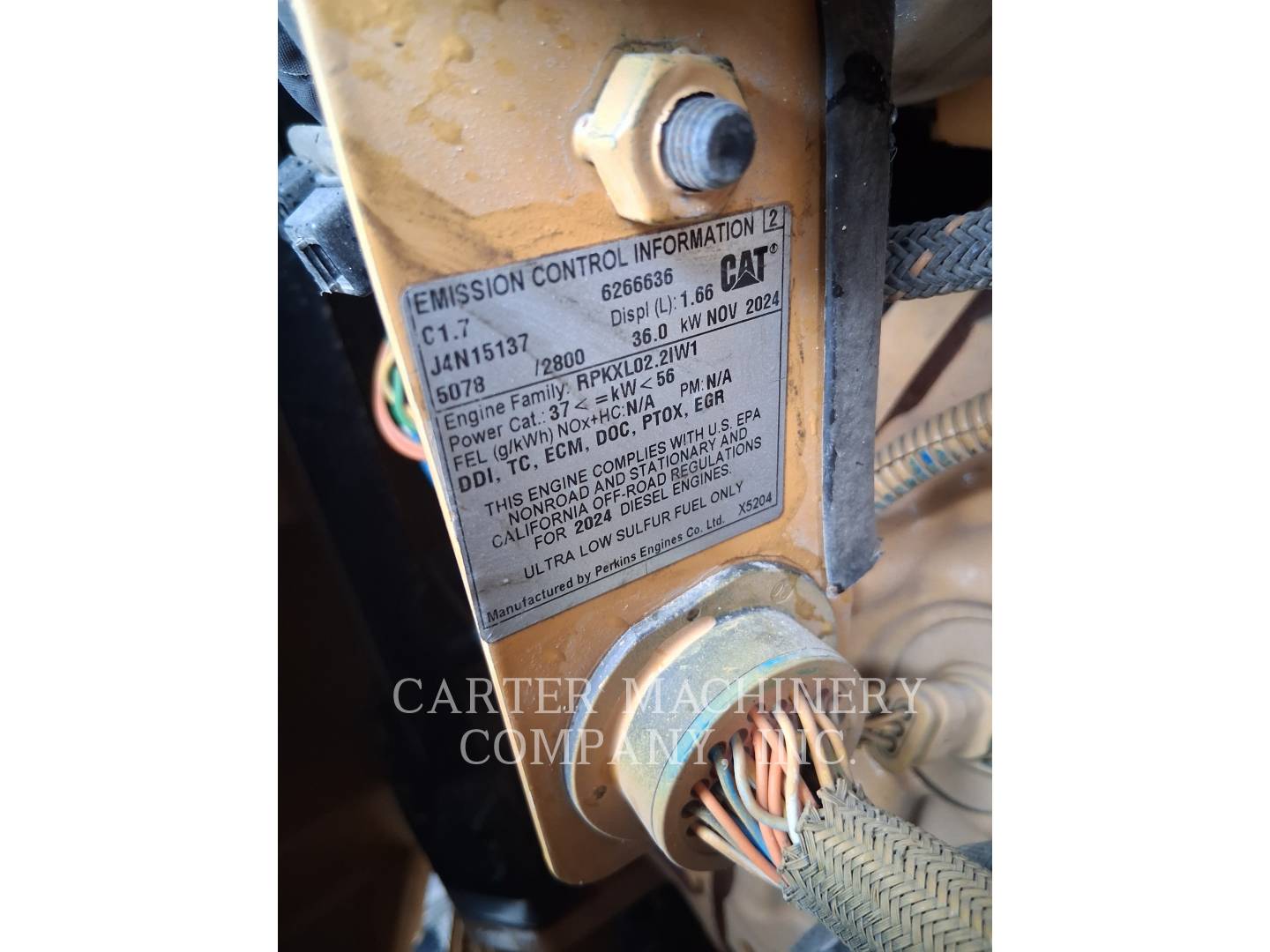 Caterpillar 305-07CR, 233 hours, S/N: 5G507865, 2025 - Image 8