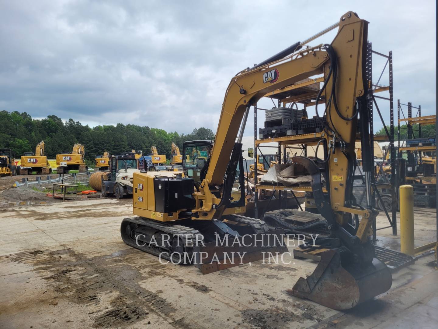 Caterpillar 308-07CR, 574 hours, S/N: GG811553, 2025 - Image 2