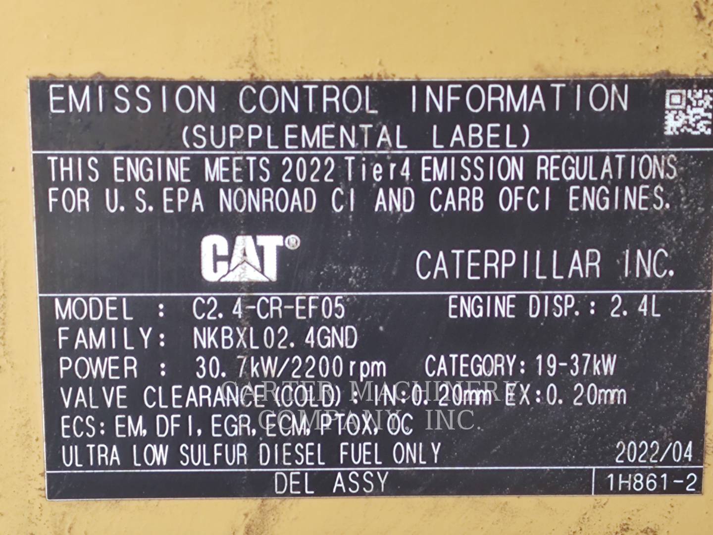 Cat 903D, Wheel Loader, 344 hours, S/N: MZY01470, 2022 - Image 8