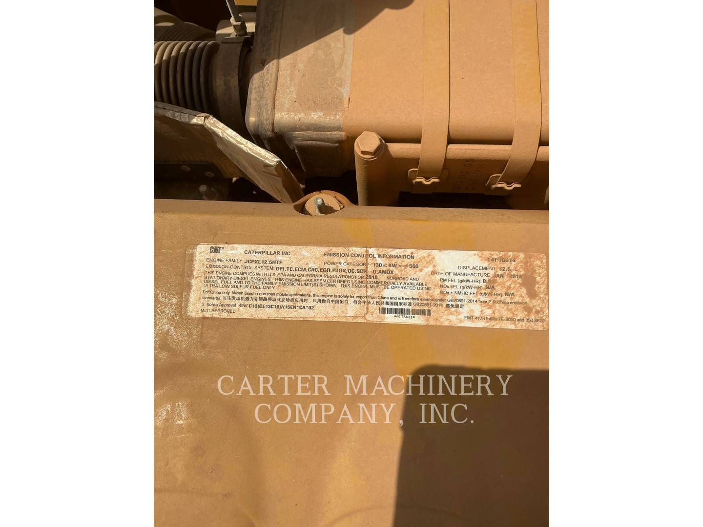 Caterpillar 730C2, Articulated Truck, 5768 hours, S/N: 2T400969, 2018 - Image 8
