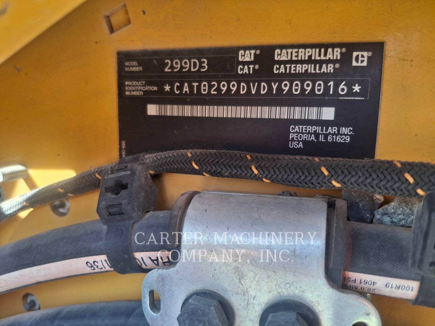 Cat 299D3, Skid Steer Loader, 2746 hours, S/N: DY909016, 2023 - Image 6