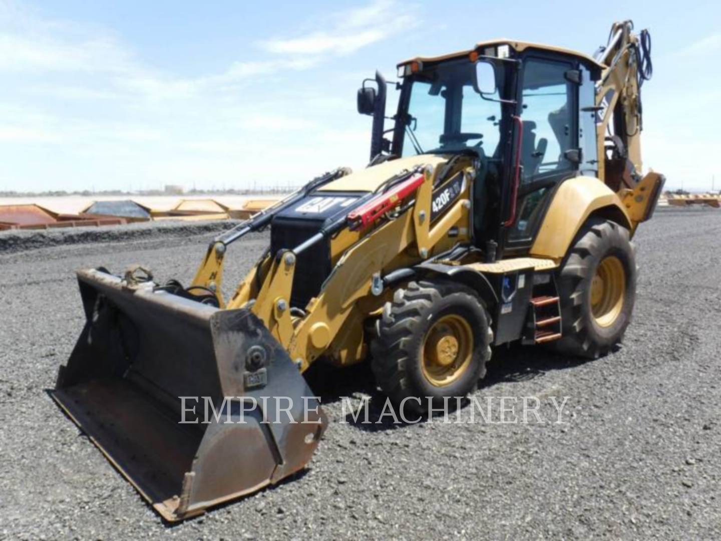 Cat 420F24ECPT, Backhoe Loader, 4827 hours, S/N: HWD02338, 2018 - Image 1