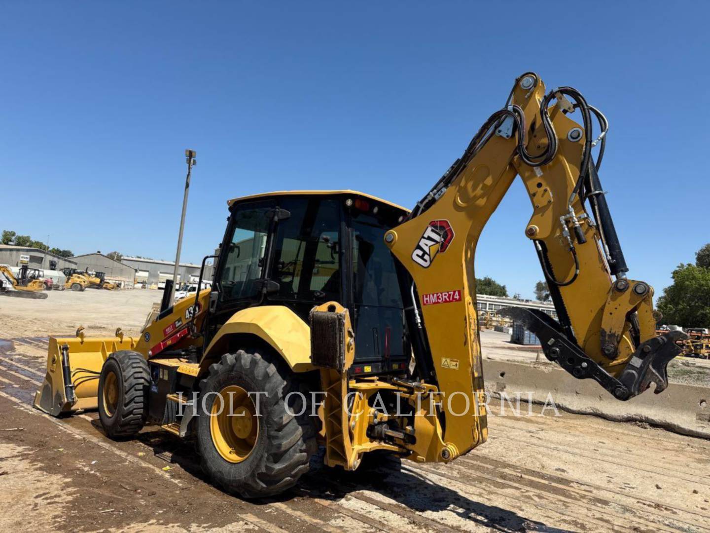 Cat 430-07, Backhoe Loader, 1424 hours, S/N: H8W00352, 2021 - Image 4