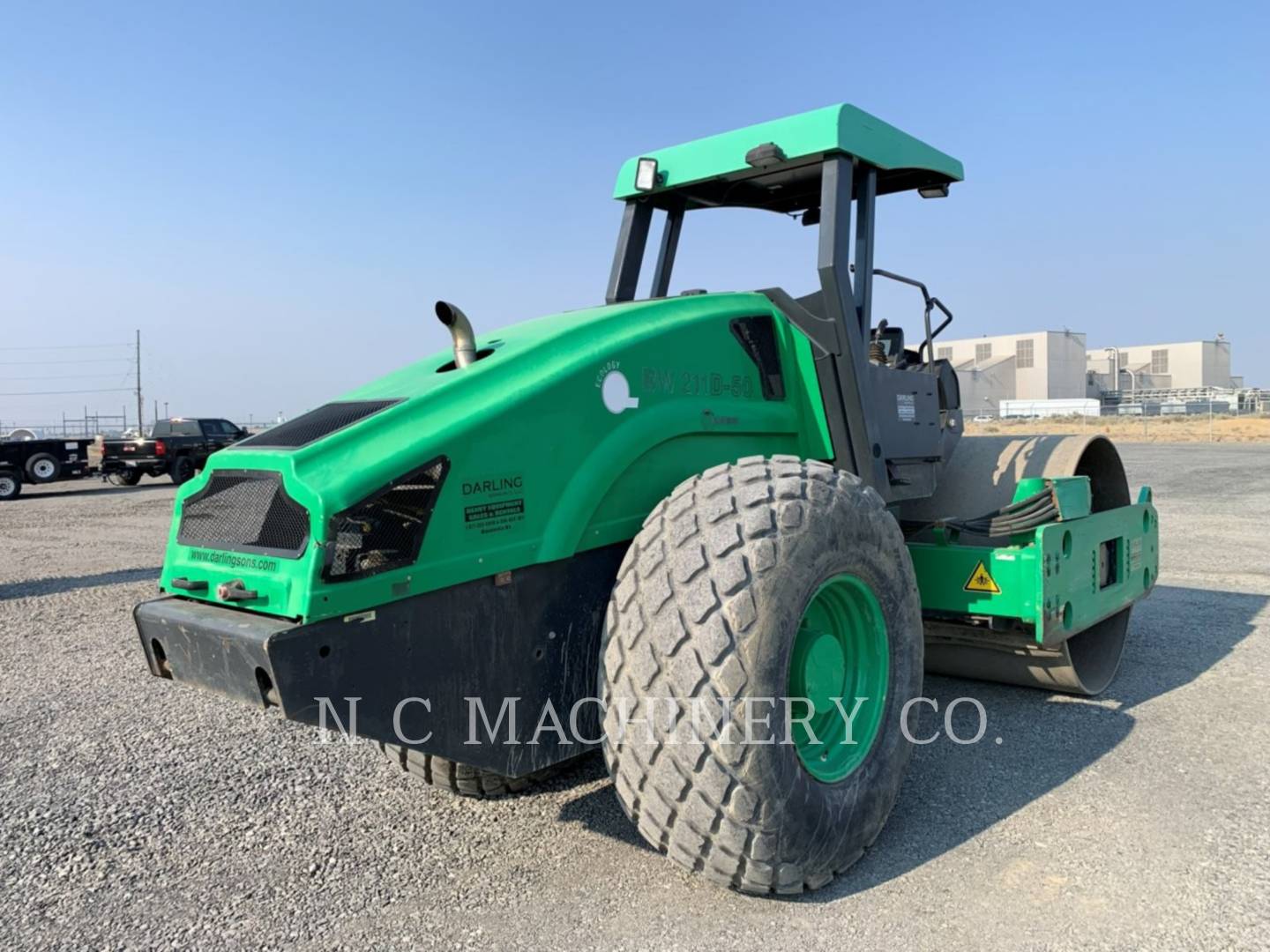 Bomag BW211D-50, Vibratory Single Drum Smooth, 2551 hours, S/N: 401328, 2016 - Image 3