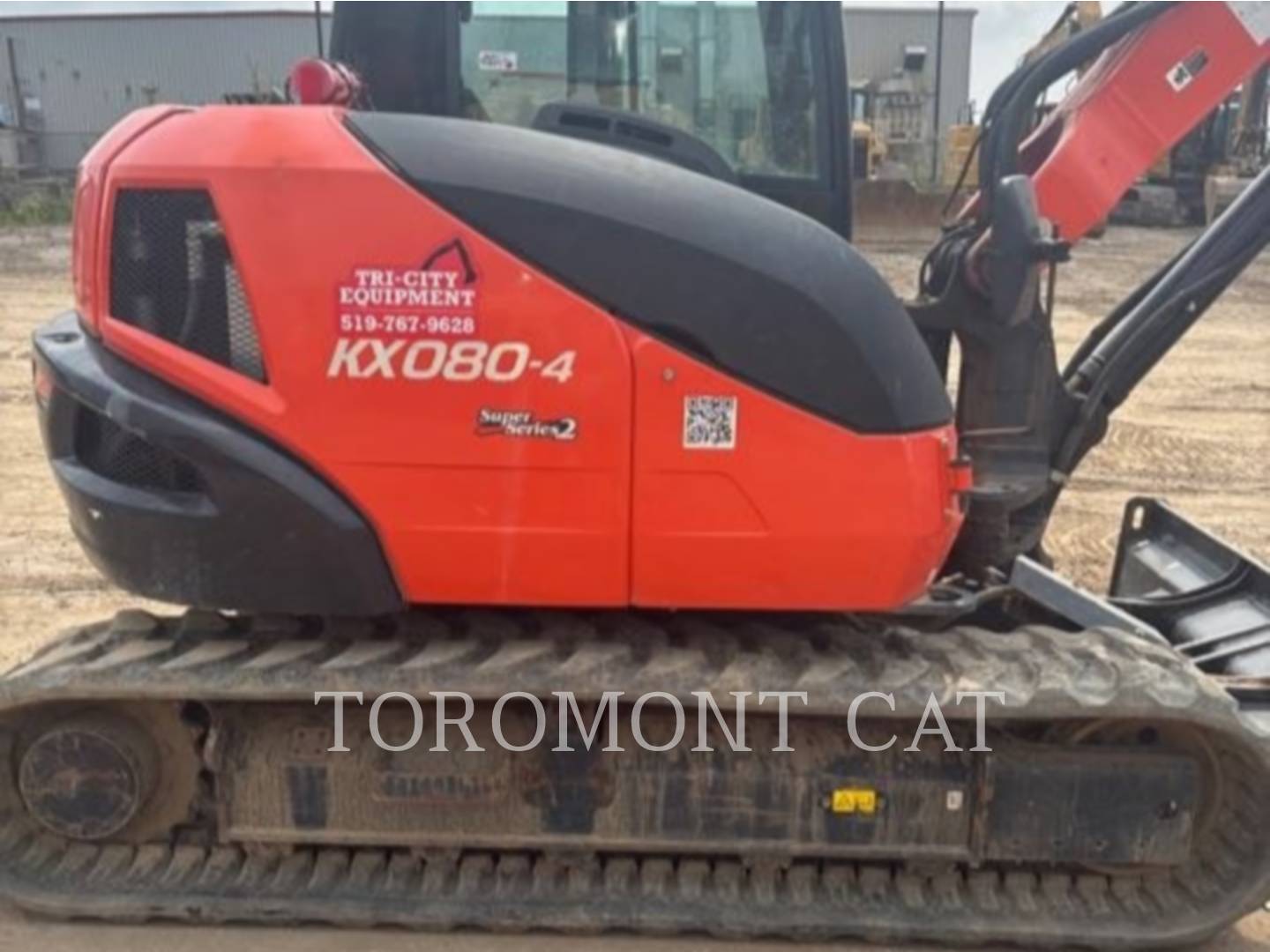 Kubota Tractor Corporation KX080, Mini Excavator, 1250 hours, S/N: KBCDZ84CVN3B13236, 2022 - Image 7