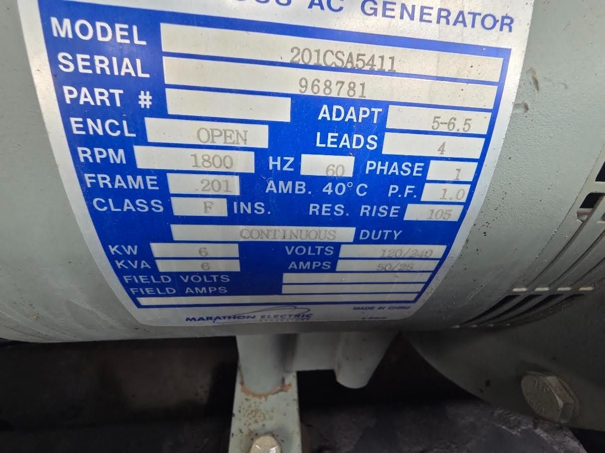 Generac #MLT4060, 6 KW light tower, LED, electric winch, 2019 - Image 3
