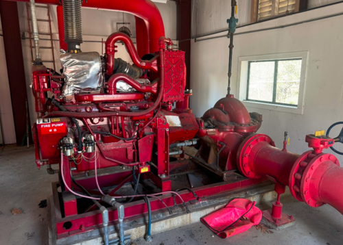 3500 GPM @ 231' TDH, Clarke #JW6H-UF60, Fire Pump, John Deere Diesel Engine, 654 Hours, (4 available) - Image 3