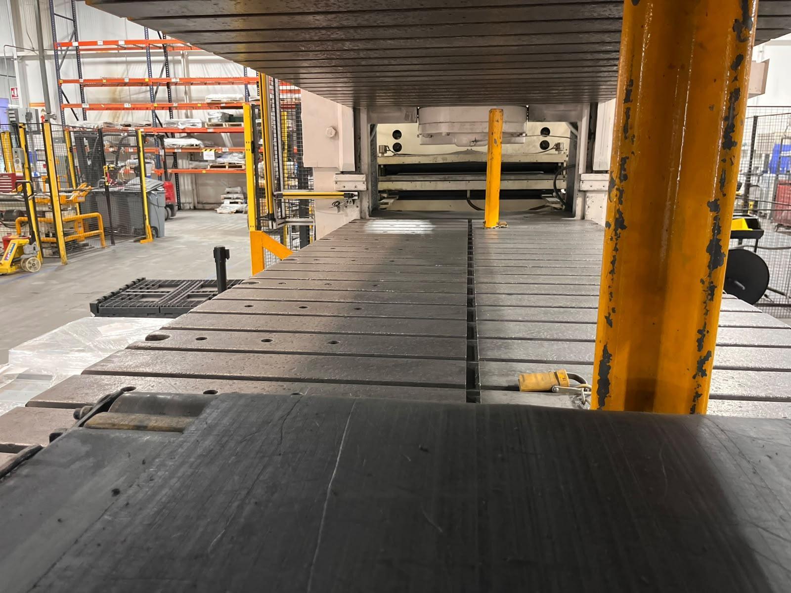 600 Ton, Minster #E2-600-144-60, straight side double crank press, 8" stroke, 22" Shut Height, 50 SPM, 60" - Image 6