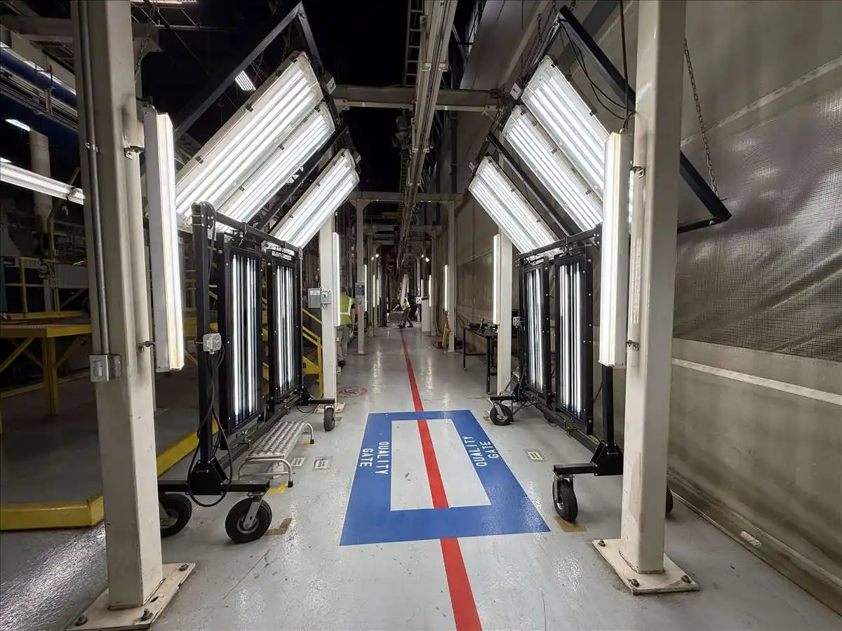 36" x 72" opening, Midwest Finishing Systems, overhead conveyor paint line, 15 stations, 26 load bars, 400 - Image 10