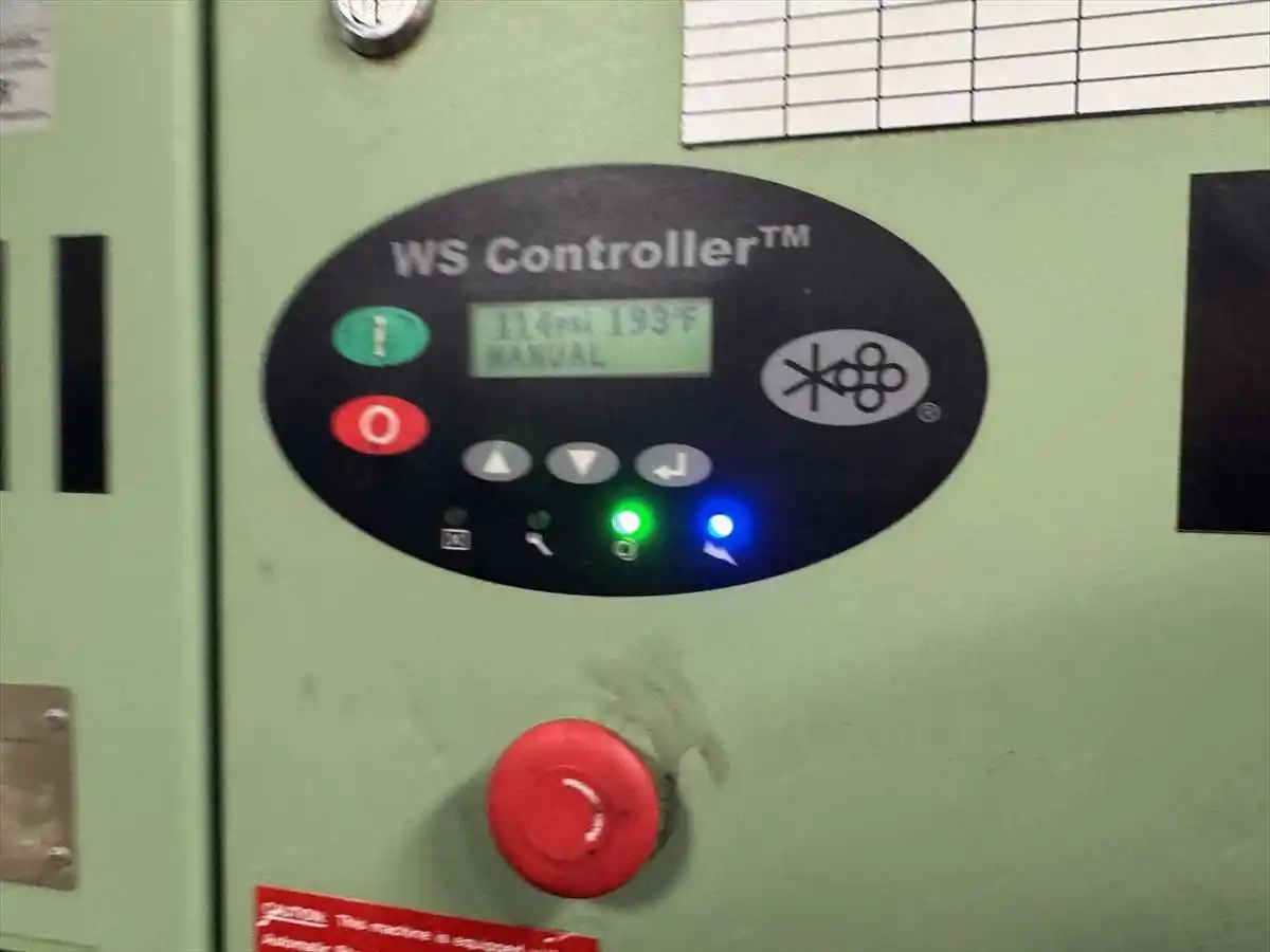 125/135 psig, Sullair #3009/A, rotary screw air compressor, 40 HP - Image 2