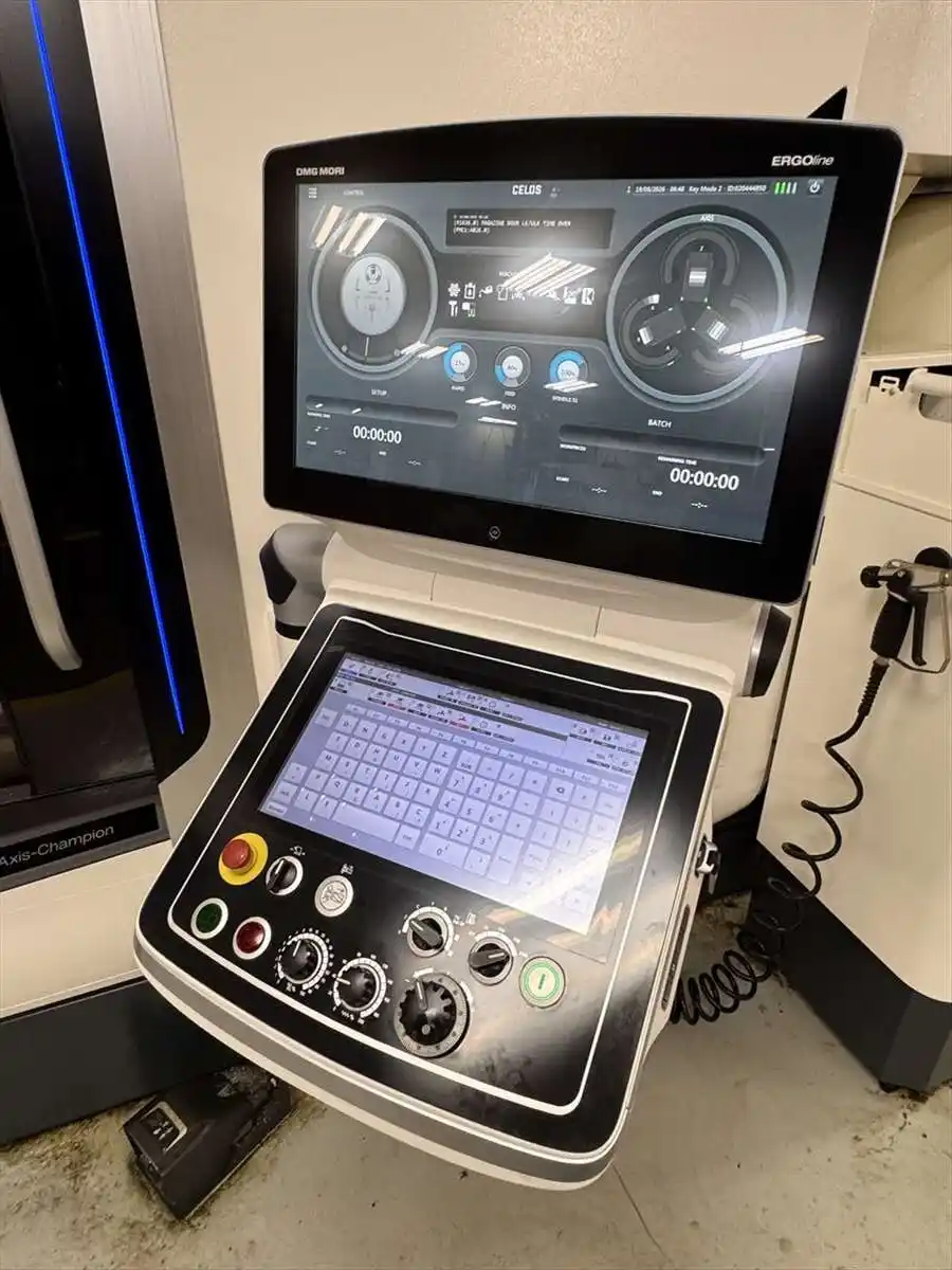DMG Mori Seiki #NTX1000, 5" Axis CNC turn mill center, CELOS MAPPS Ergoline, 16.9" swing, 31.5" length, 2.6" - Image 8