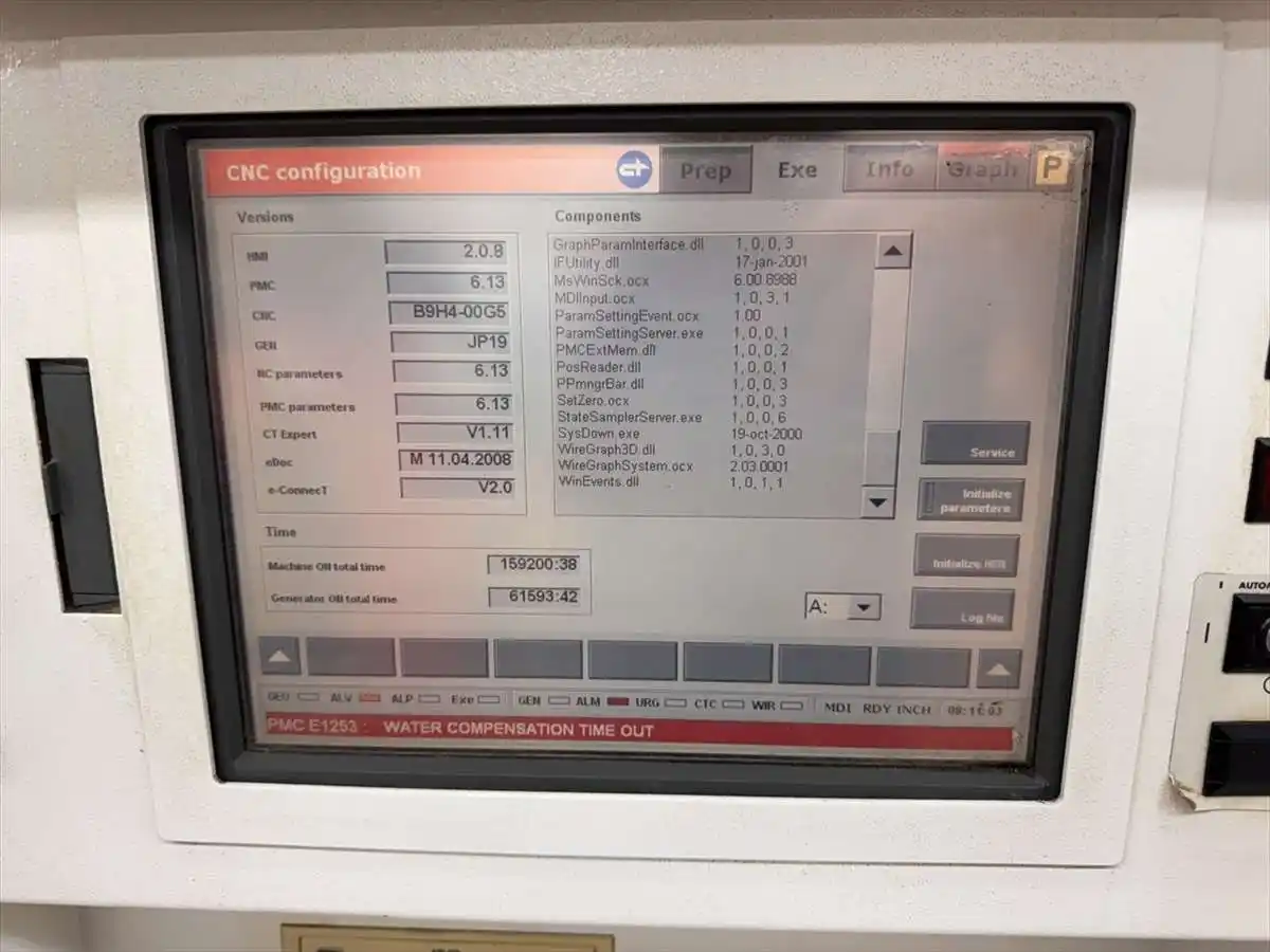 Charmilles #FL-440-SLP, wire Electrical Discharge Machine, 21.7" X, 13.8" Y, 15.8" Z, 3,307 lb. capacity - Image 7