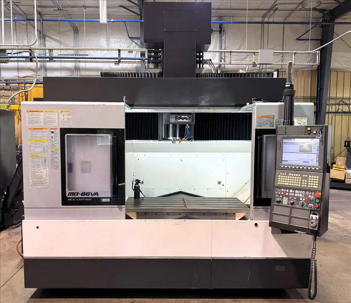 Okuma #MB-66VA, CNC vertical machining center, OSP-P300MA, 59" X, 25.9" Y, 25.9" Z, 15000 RPM, Cat 40 - Image 3