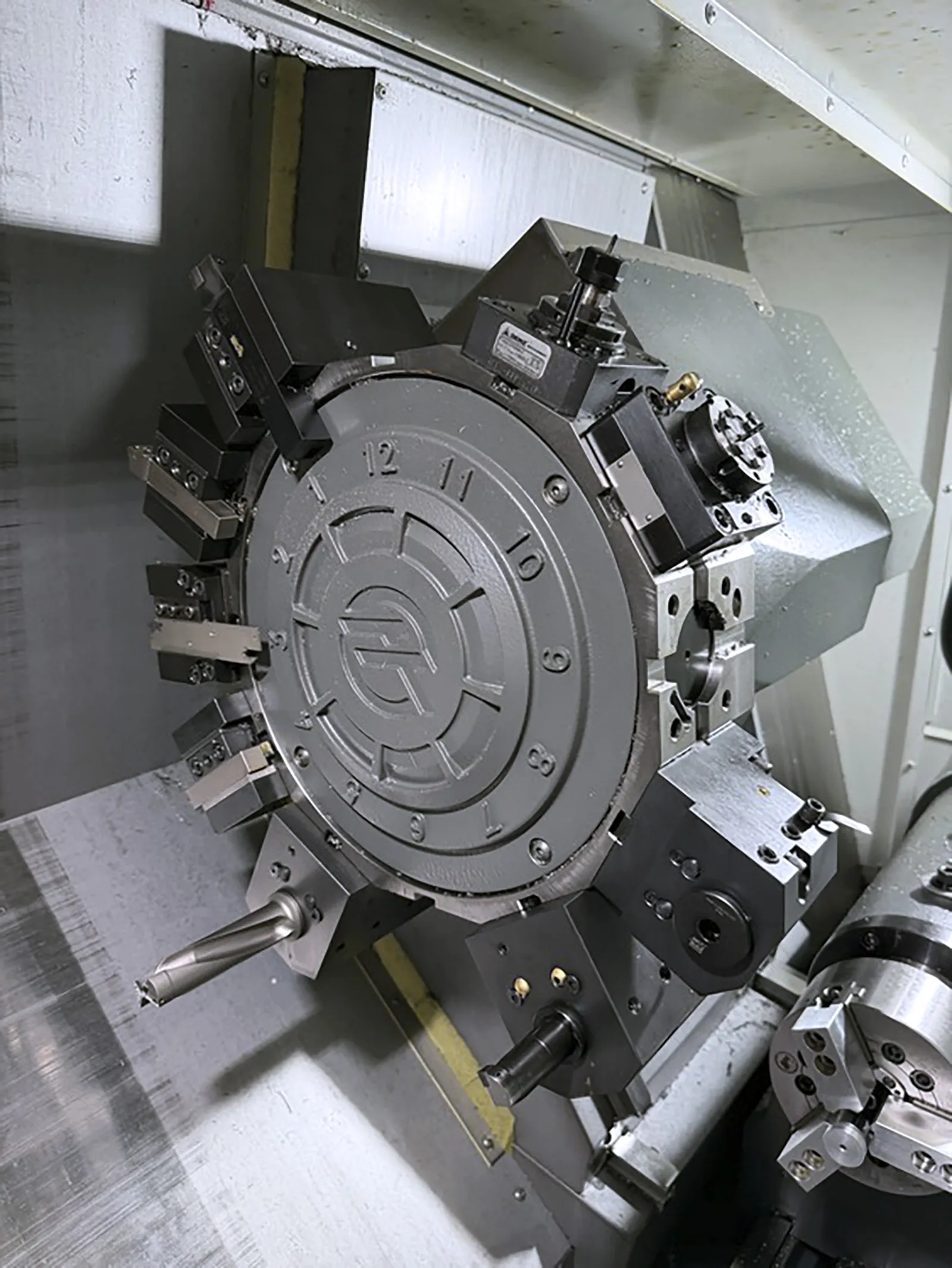 Haas #ST-30Y, CNC lathe, 21" swing, 3" bar, 32.5" Z, 4500 RPM, live tooling, sub spindle, Y-Axis, Next Gen - Image 7