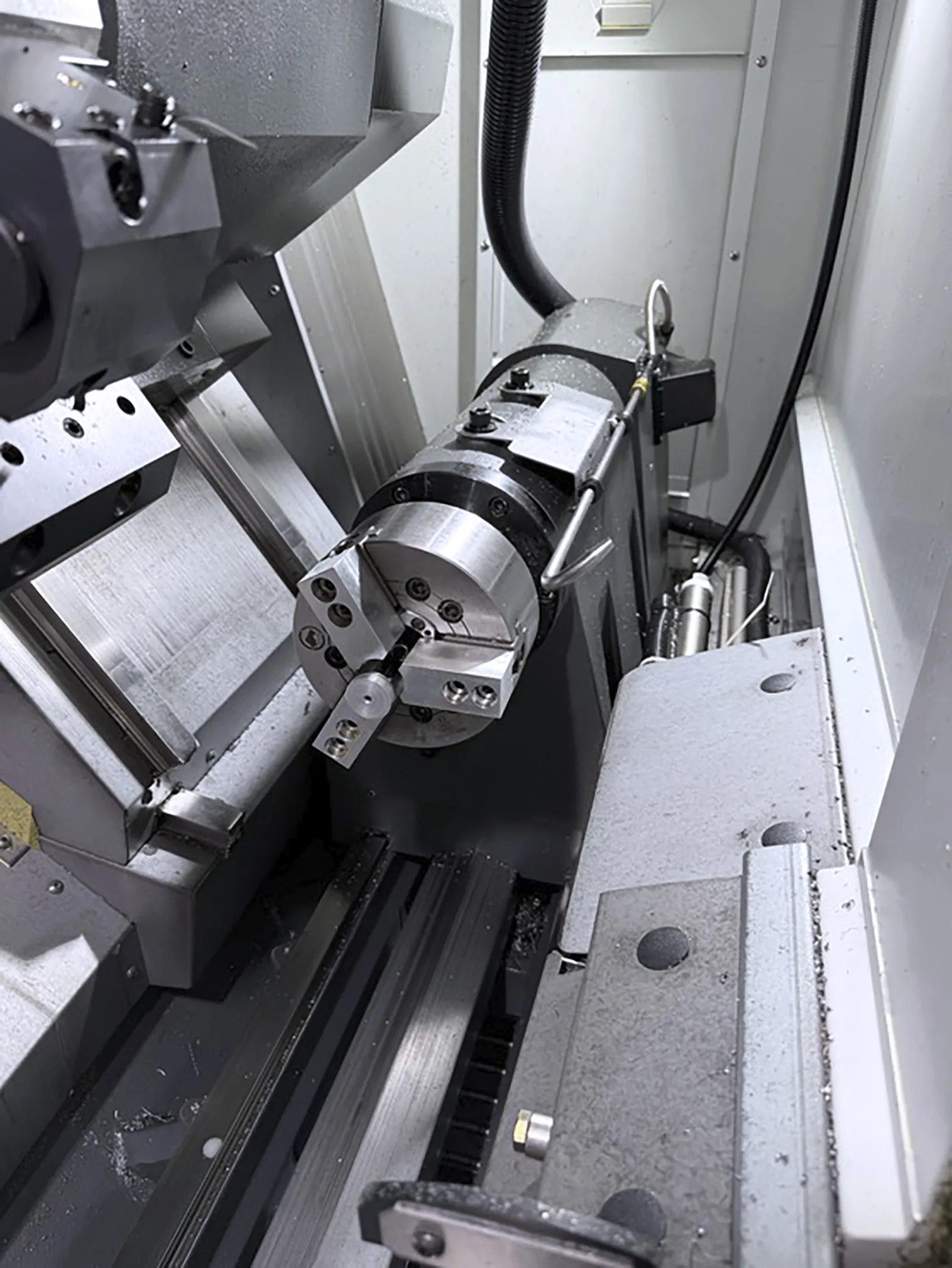 Haas #ST-30Y, CNC lathe, 21" swing, 3" bar, 32.5" Z, 4500 RPM, live tooling, sub spindle, Y-Axis, Next Gen - Image 8