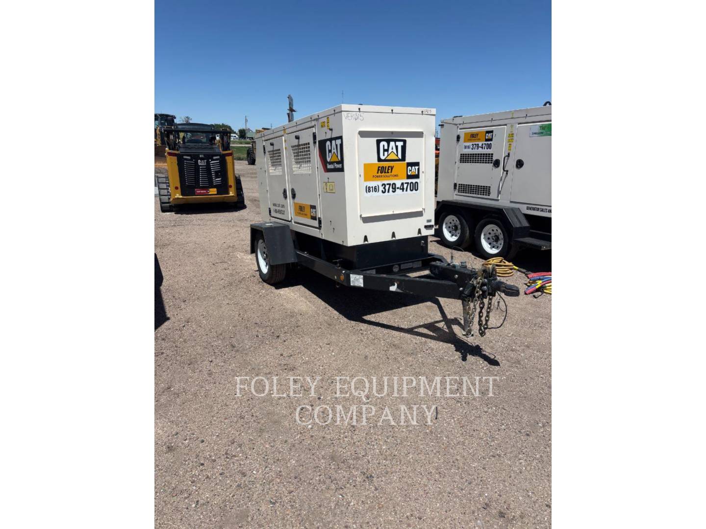 48 KW Caterpillar #XQ60KVA, portable diesel generator set, 480 Volts, 3 phase, Tier 4F, EMCP4.2B control - Image 2