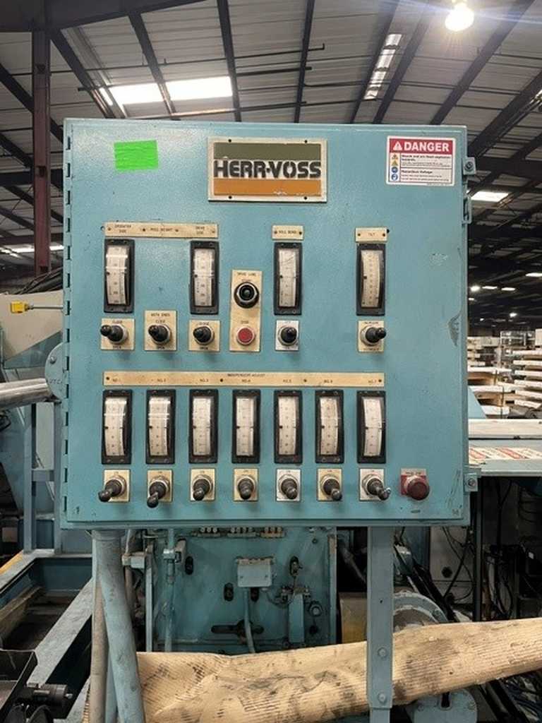 60" x .06" Herr Voss #60/1.156-19/9-RH, precision leveler, 19 work rolls, 1.156" diameter x 60" face rolls - Image 6
