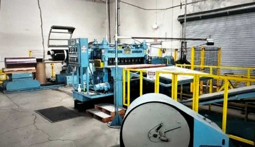 60" x .06" Herr Voss #60/1.156-19/9-RH, precision leveler, 19 work rolls, 1.156" diameter x 60" face rolls - Image 8