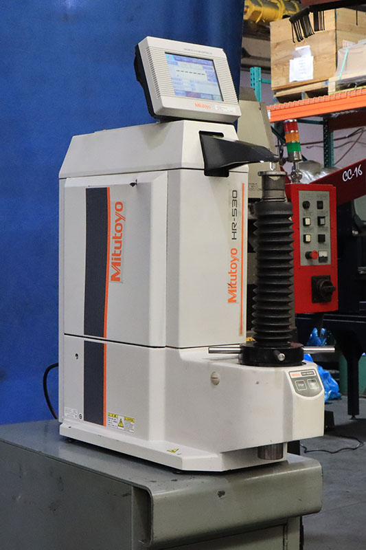 Mitutoyo #HR-530, digital Rockwell/superficial hardness tester, 9.8" vertical capacity, 6" throat, 2024 - Image 3