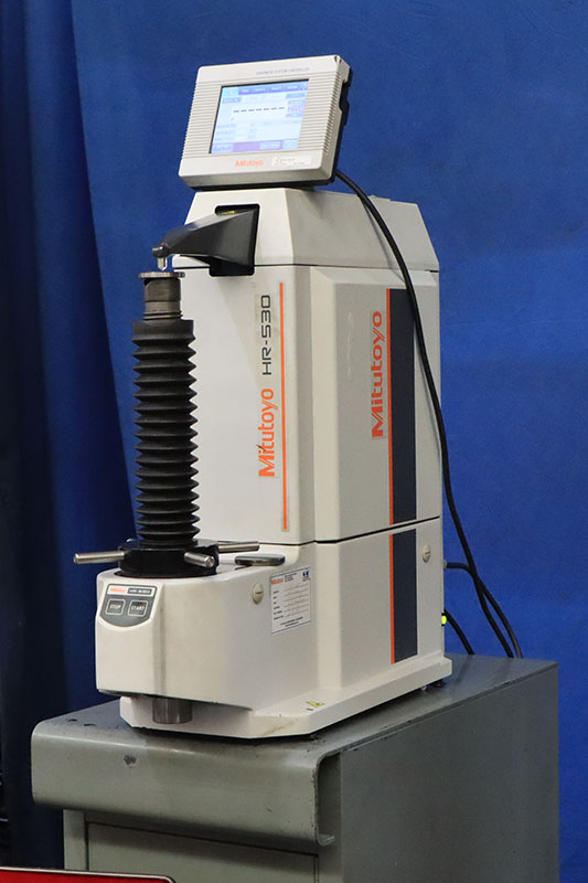 Mitutoyo #HR-530, digital Rockwell/superficial hardness tester, 9.8" vertical capacity, 6" throat, 2024 - Image 4